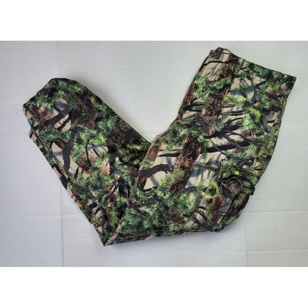 Men's Cabelas Seclusion 3D Dry Plus Camo Insulated Pants size 46 R